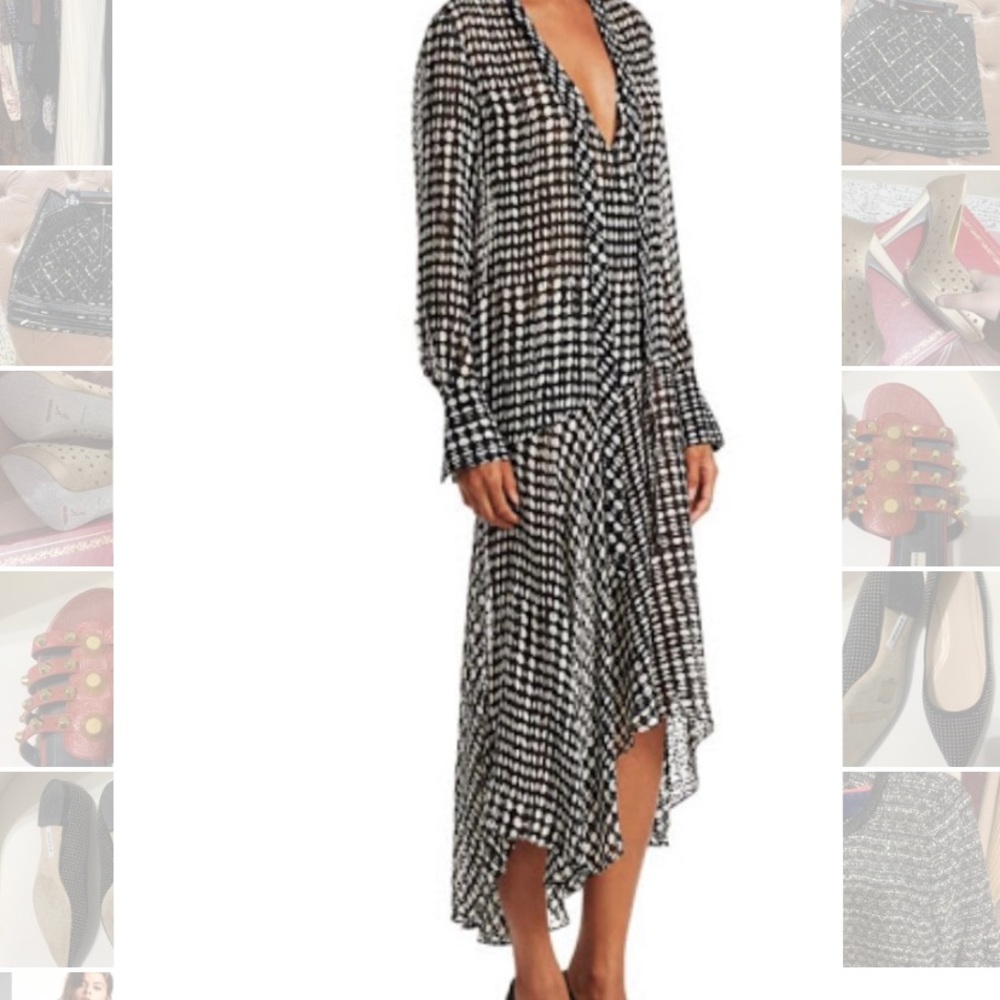 Theory midi dress
